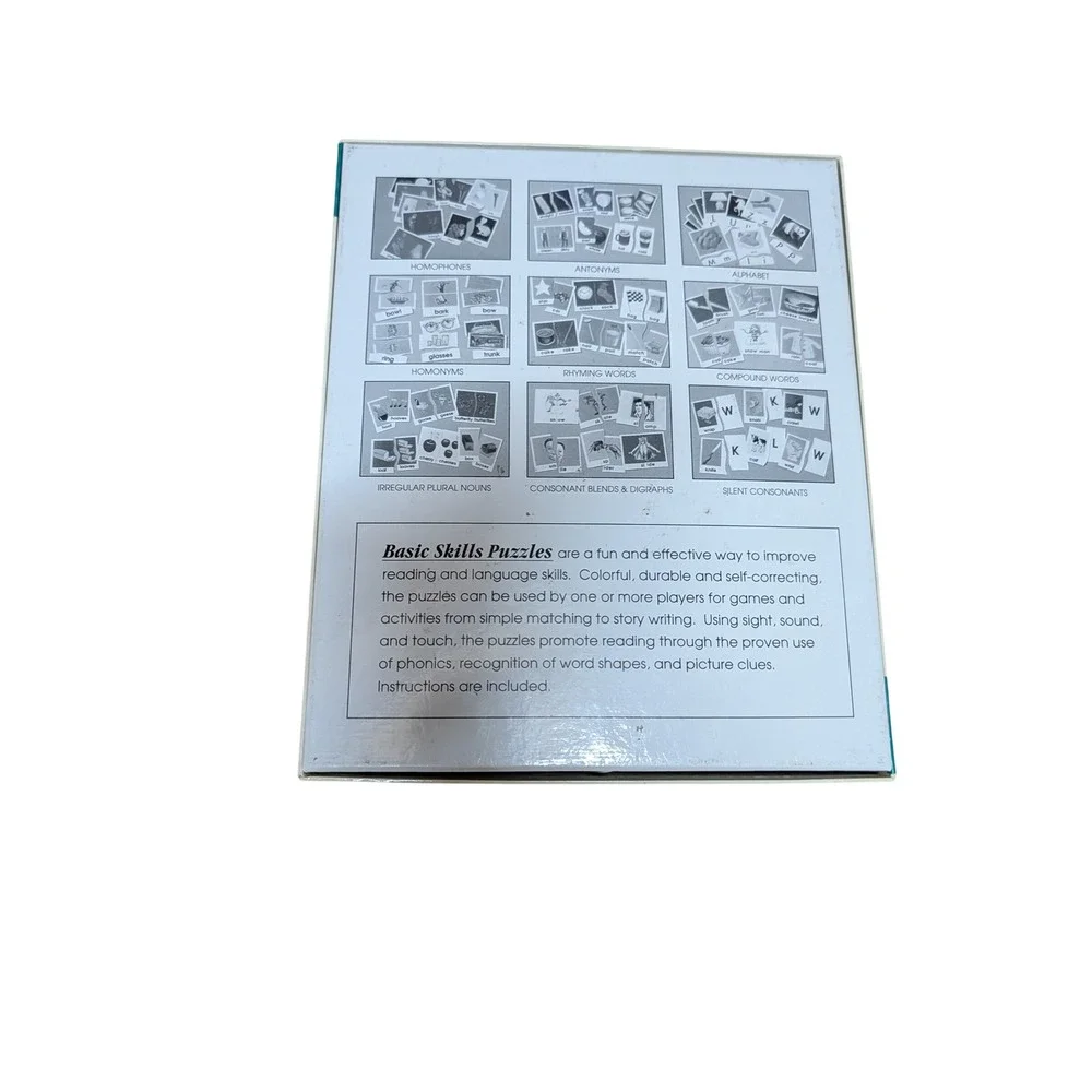 Didax Rhyming Words Puzzle Kids One Size Multicolor Good Educational Phonics